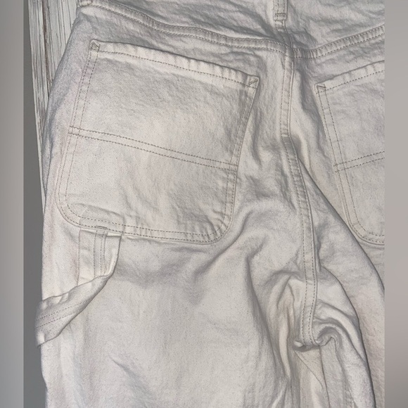 Abercrombie Fitch Curve Love The 90s Ultra High Rise Carpenter Jeans Sz 31 Or 12 - Picture 5 of 6